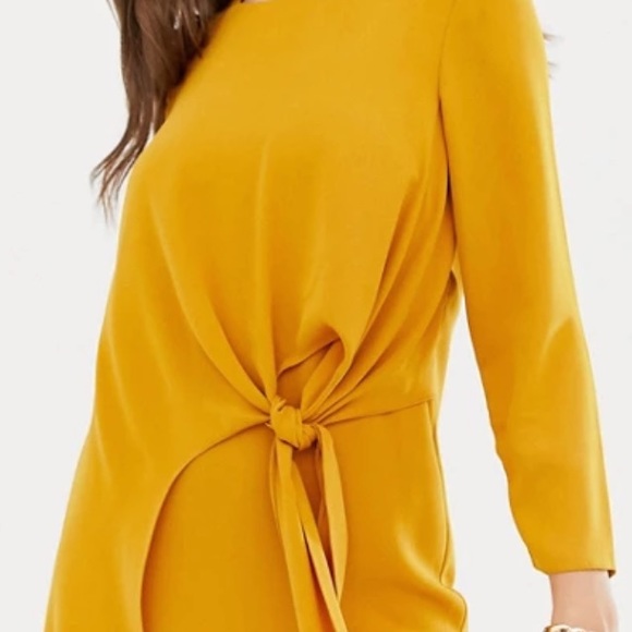 NWT ASOS knot front cocktail dress - Picture 3 of 4